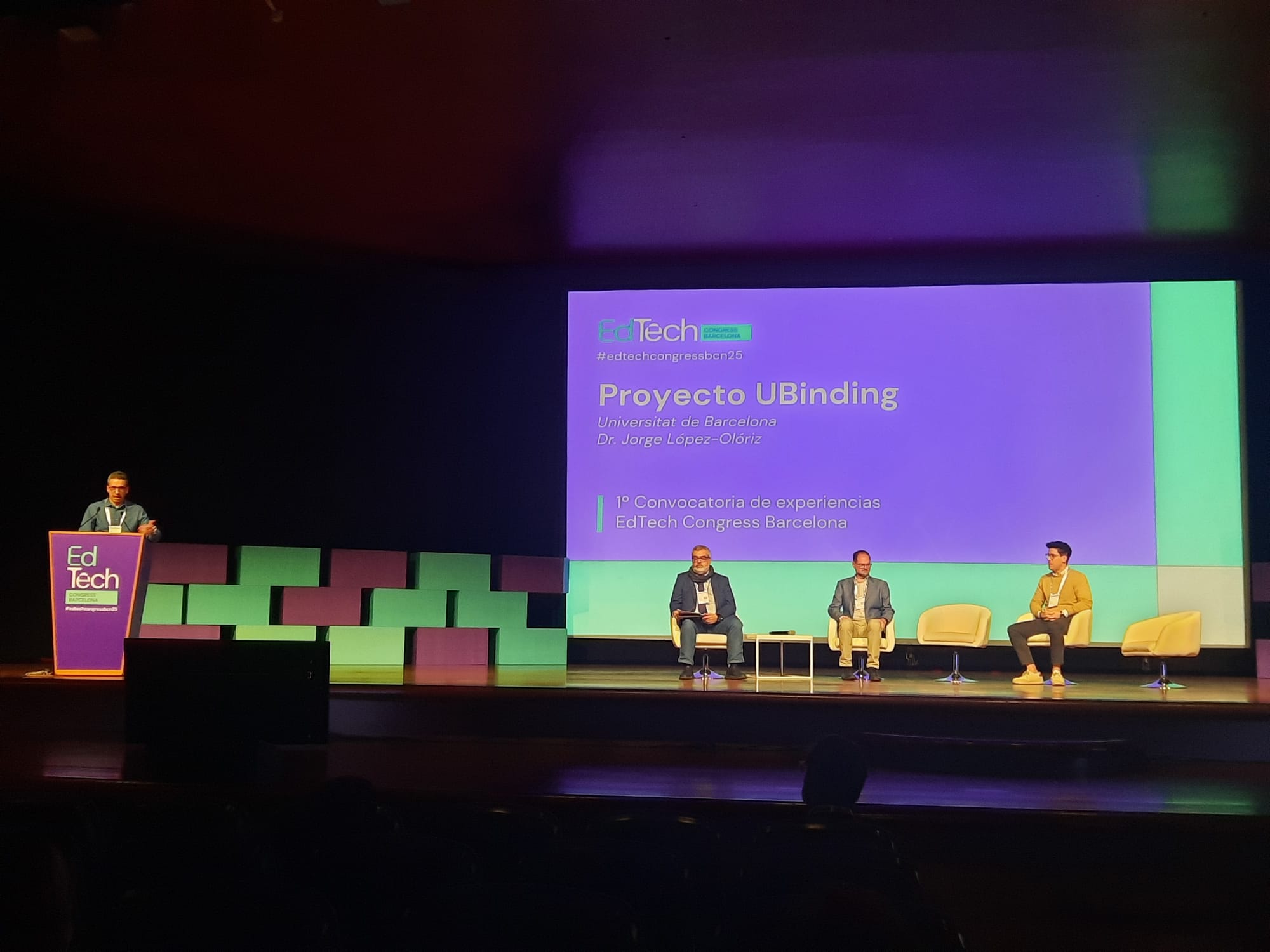 La metodología UBinding,  reconocida como  Experiencia Ejemplar en el EdTech de Barcelona