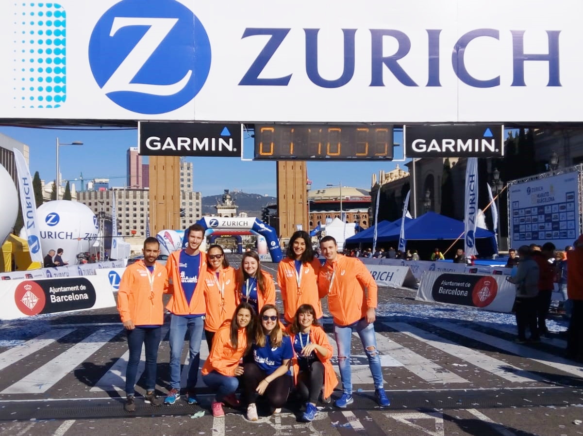Un any més, a la Zurich Marató de Barcelona