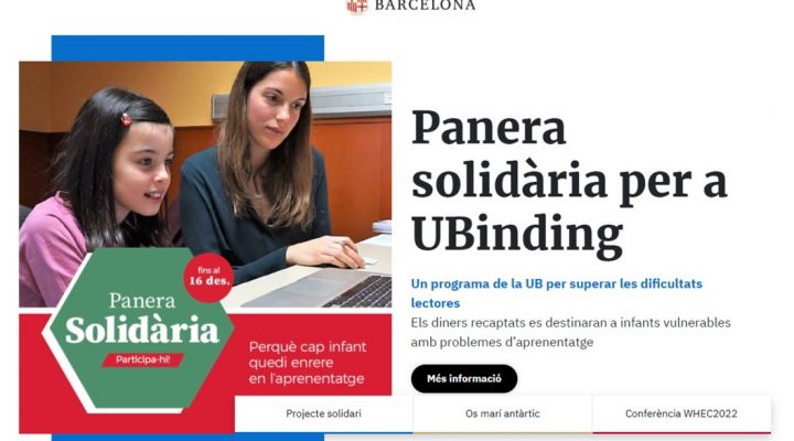 La Fundació Josep Finestres més a prop que mai de la Panera solidària de la UB